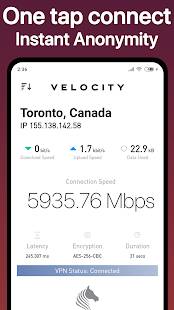 Descargar Velocity VPN MOD APK Gratis de por Vida para Android 4