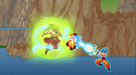 Descarga Dragon Ball Z Super Goku Battle MOD APK con Dinero Infinito para Android Gratis 2