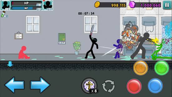 Descarga Anger of stick 5: zombie MOD APK con Oro y Diamantes Infinitos para Android Gratis 2
