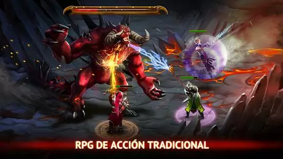 Descarga Guild of Heroes MOD APK con Modo Dios activado y Sin CD de Habilidad para Android Gratis
