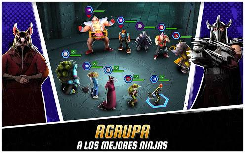 Descarga Las Tortugas Ninja: Leyendas MOD APK con Dinero Infinito para Android Gratis 
