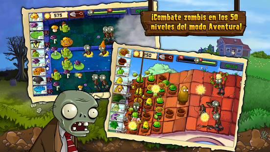 Descarga Plants vs Zombies MOD APK con Dinero/Soles Infinitos para Android Gratis 2