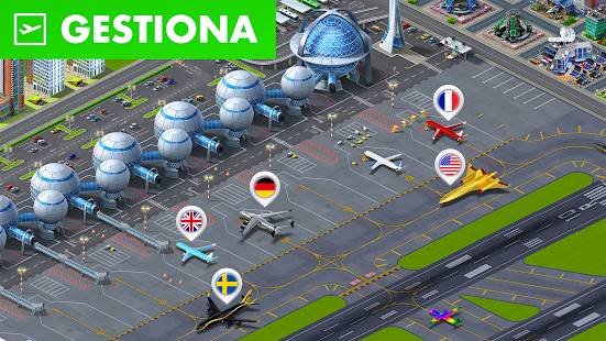 Descarga Airport City MOD APK con Dinero Infinito para Android Gratis 3