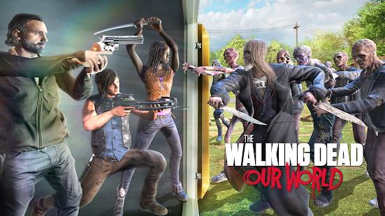 Descarga The Walking Dead Our World MOD APK con Modo Dios Activo Gratis para Android  