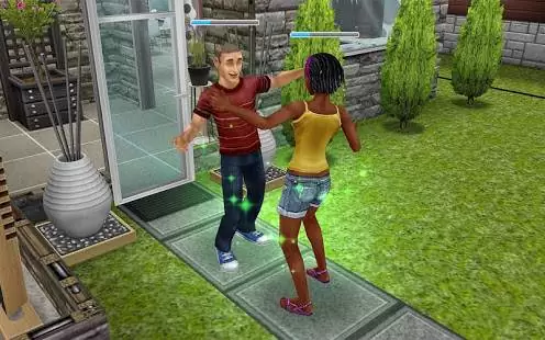 Descarga The Sims FreePlay MOD APK con Dinero Infinito Estilo de vida, social, puntos de simoleons Gratis para Android 4