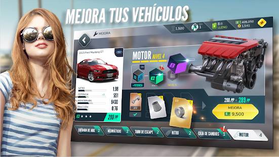 Descarga Rebel Racing MOD APK con Enemigos débiles Gratis para Android 5