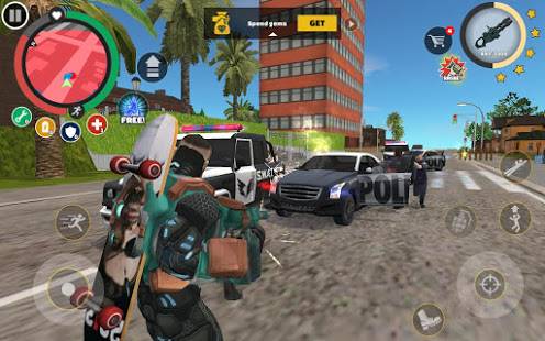 Descarga Rope Hero: Vice Town MOD APK con Dinero Infinito para Android Gratis 2