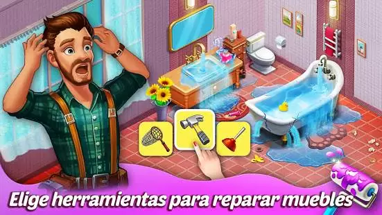 Descarga Matchington Mansion MOD APK con Monedas Infinitas para Android Gratis