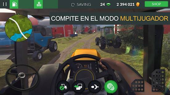 Descarga Farming PRO 3 Multiplayer APK MOD con Compras gratuitas en la tienda IAP, Diamantes y VIP gratis para Android Gratis 2
