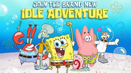 Descarga SpongeBob’s Idle Adventures MOD APK con Gemas Infinitas para Android Gratis 