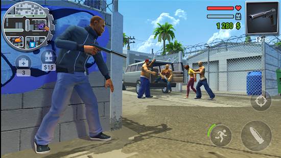 Descarga Gangs Town Story Streets of Fire MOD APK con Dinero Infinito Gratis para Android 3