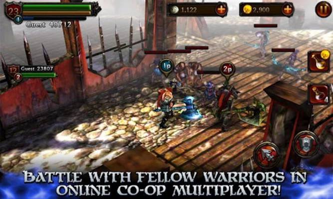 Descarga Eternity Warriors 2 APK MOD con Dinero Infinito para Android Gratis 2
