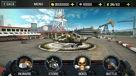 Descarga Gunship Strike 3D MOD APK con Dinero infinito para Android Gratis 3