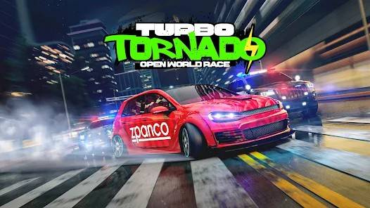 Descarga Turbo Tornado Open World Race MOD APK con Dinero infinito para Android Gratis 
