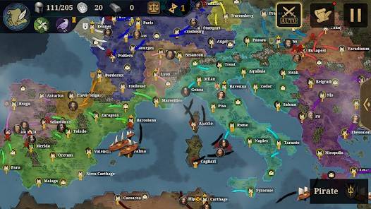 Descarga European War 7: Medieval MOD APK con Dinero Infinito y Medallas para Android Gratis 4