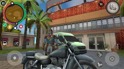 Descarga Rope Hero: Mafia City Wars MOD APK con Dinero Infinito para Android Gratis 8