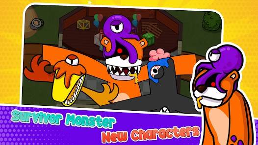 Descarga Survivor In Rainbow Monster MOD APK con Dinero Infinito y Desbloqueado para Android Gratis 