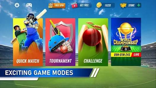 Descarga T20 Cricket Champions 3D MOD APK con Oro Infinito para Android Gratis 2
