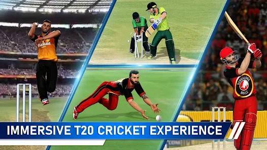 Descarga T20 Cricket Champions 3D MOD APK con Oro Infinito para Android Gratis 4