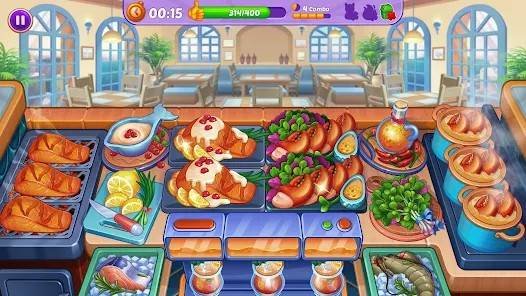 Descarga Cooking Crush MOD APK con Dinero Infinito para Android Gratis 2