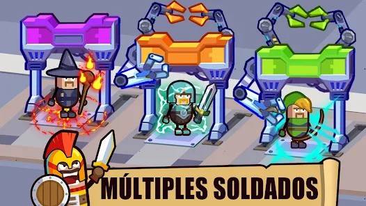 Descarga Hero Making Tycoon MOD APK con Multiplicador de Ataque para Android Gratis 