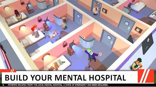 Descarga Idle Mental Hospital Tycoon MOD APK con Dinero Infinito y Recompensas Gratis para Android 