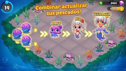 Descarga Merge Mermaids MOD APK con Compras Gratis para Android 3