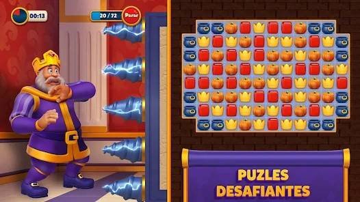 Descarga Royal Match MOD APK con Boosters Infinitos, Estrellas y Monedas para Android Gratis 2