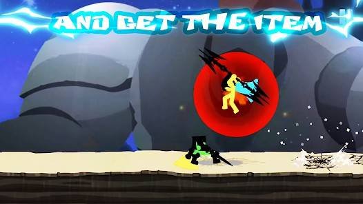 Descarga Stickman The Flash MOD APK con Modo Dios y Mapa desbloqueado para Android Gratis 6