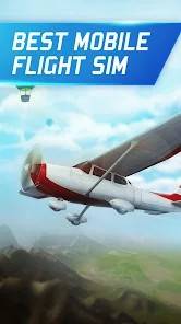 Descarga Flight Pilot Simulator 3D MOD APK con Monedas Infinitas y Avión desbloqueado para Android Gratis 2