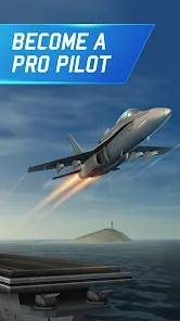 Descarga Flight Pilot Simulator 3D MOD APK con Monedas Infinitas y Avión desbloqueado para Android Gratis 4