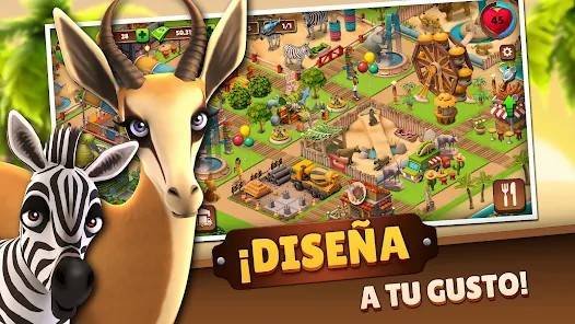 Descarga Zoo Life MOD APK con Dinero Infinito para Android Gratis 4