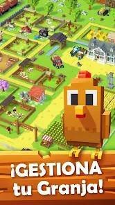 Descarga Blocky Farm MOD APK con Gemas Infinitas para Android Gratis 2