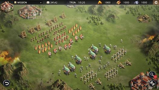 Descarga Grand War: Rome Strategy Games MOD APK con Medallas y Dinero Infinito para Android Gratis 3