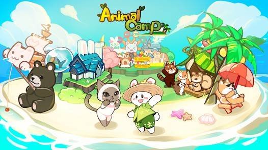 Descarga Animal Camp: Healing Resort MOD APK con Acorn Infinito y Golden para Android Gratis 