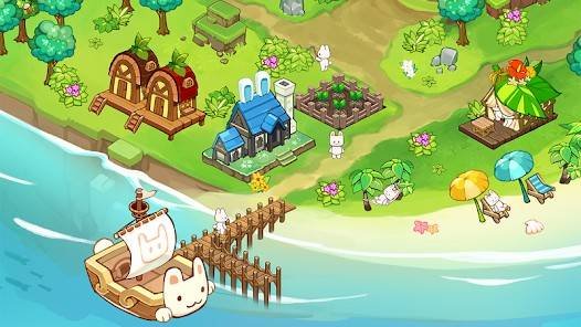 Descarga Animal Camp: Healing Resort MOD APK con Acorn Infinito y Golden para Android Gratis 2