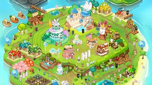 Descarga Animal Camp: Healing Resort MOD APK con Acorn Infinito y Golden para Android Gratis 5