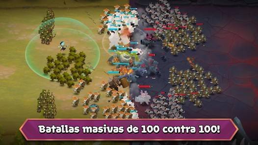 Descarga Battle Legion MOD APK con Daño y Modo Dios para Android Gratis 