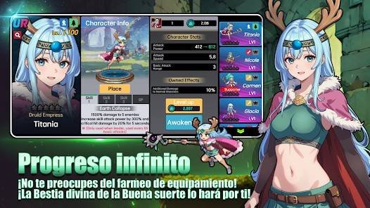 Descarga Conqueror girls MOD APK con Multiplicador de daño y Muchos Buff para Android Gratis 4