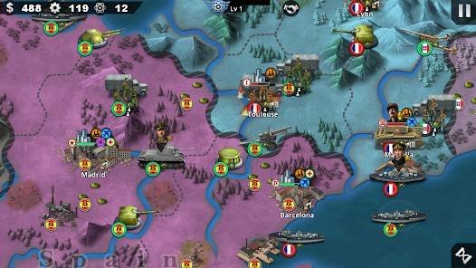 Descarga World Conqueror 4 MOD APK con Dinero Infinito, Medallas y Puntos para Android Gratis 