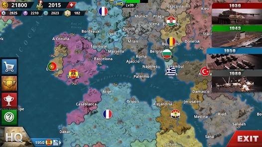 Descarga World Conqueror 4 MOD APK con Dinero Infinito, Medallas y Puntos para Android Gratis 3