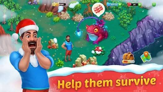 Descarga Kong Island: Farm & Survival MOD APK con Dinero Infinito y Energía para Android Gratis 7