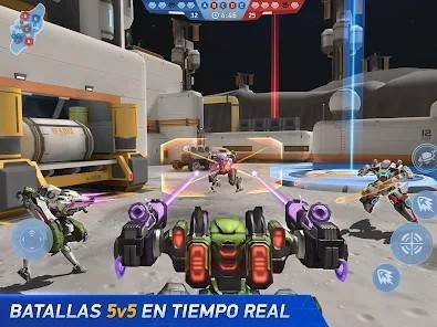 Descarga Mech Arena: Robot Showdown MOD APK con Mega Menú Mod, Daño y Munición para Android Gratis 2