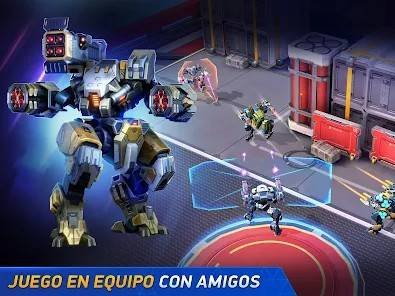 Descarga Mech Arena: Robot Showdown MOD APK con Mega Menú Mod, Daño y Munición para Android Gratis 5