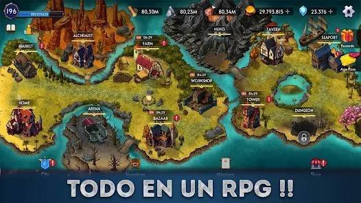 Descarga Medieval Mini RPG MOD APK con Dinero Infinito para Android Gratis 