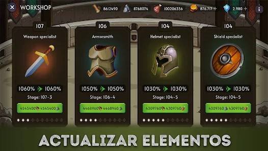 Descarga Medieval Mini RPG MOD APK con Dinero Infinito para Android Gratis 6