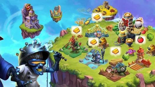 Descarga Monster Legends MOD APK con Alto Daño y Modo Dios para Android Gratis 5