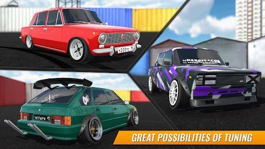 Descarga Russian Car Drift MOD APK con Dinero Infinito para Android Gratis 2