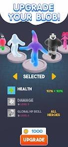 Descarga Blob Hero MOD APK con Oro infinito y Mega Menú para Android Gratis 6