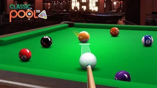 Descarga Classic Pool 3D MOD APK con Todas las señales desbloqueadas para Android Gratis 3